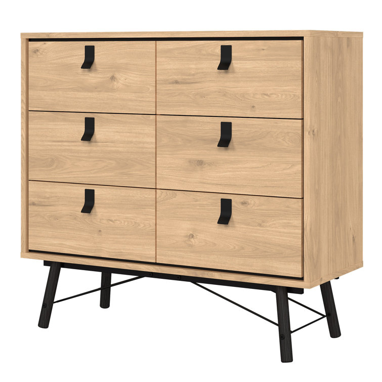 Corrigan Studio Cokeville 6 Drawer Chest of Drawers Wayfair.co.uk
